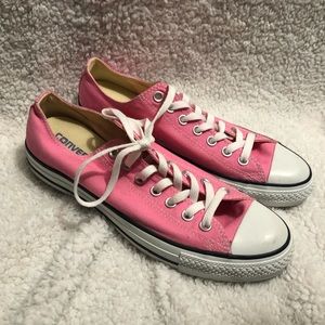 Pink Men’s Converse New 8.5 Flat Sneaker Tennis Shoes